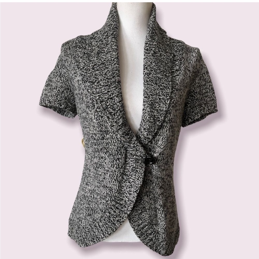 Ann Taylor Short Sleeve Cardigan